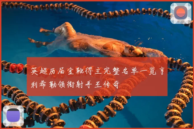 英超历届金靴得主完整名单一览亨利希勒领衔射手王传奇