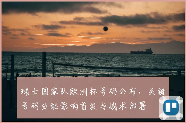 瑞士国家队欧洲杯号码公布，关键号码分配影响首发与战术部署